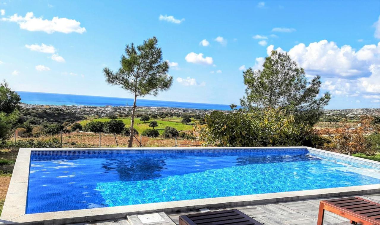 Villa Gavriel - Peyia Villa With Breathtaking Sea View, Peyia Villa With Private Pool, Secluded, Huge Outdoor Space, Mountain Views Exterior foto